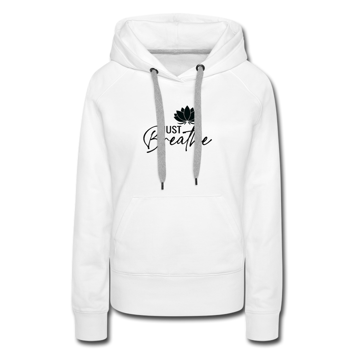 Hoodie - Breathe - white