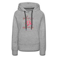 Hoodie - Inhale - heather grey