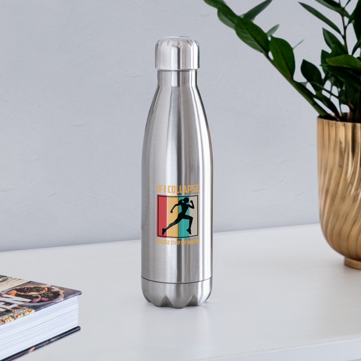 Water Bottle - Collapse - silver