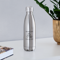 Water Bottle - On A Bike - silver