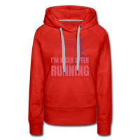 Hoodie - Running - red