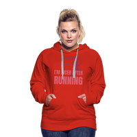 Hoodie - Running - red