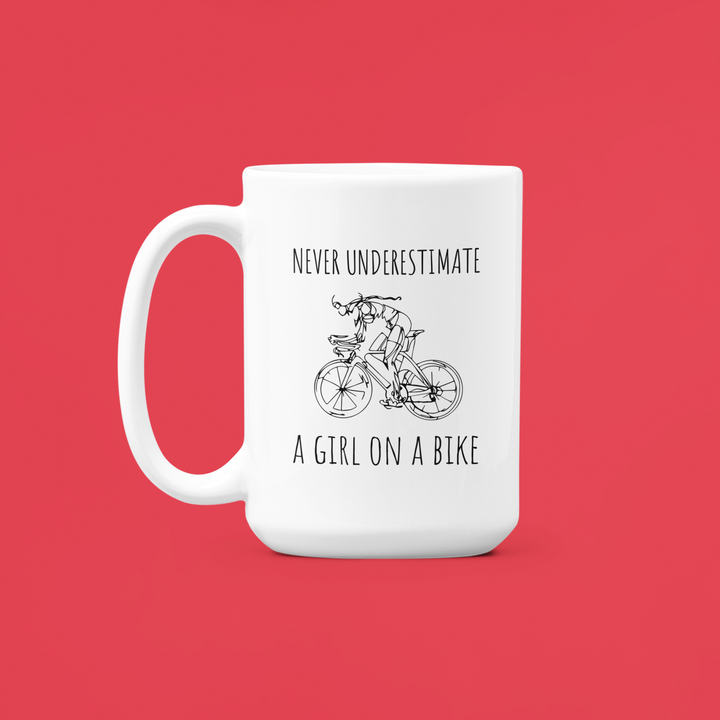 Mug - Girl On A Bike