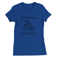 T-Shirt - Girl On A Bike