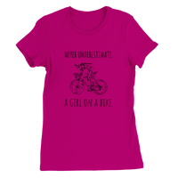 T-Shirt - Girl On A Bike