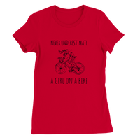 T-Shirt - Girl On A Bike