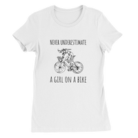 T-Shirt - Girl On A Bike