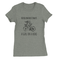 T-Shirt - Girl On A Bike