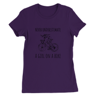 T-Shirt - Girl On A Bike