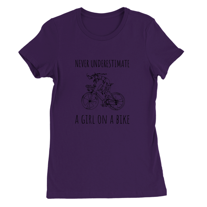 T-Shirt - Girl On A Bike