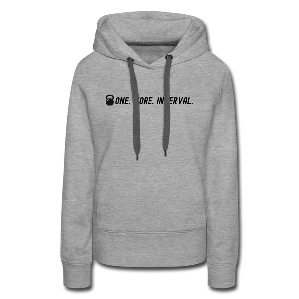 Hoodie - Interval - heather grey