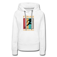 Hoodie - Collapse - white