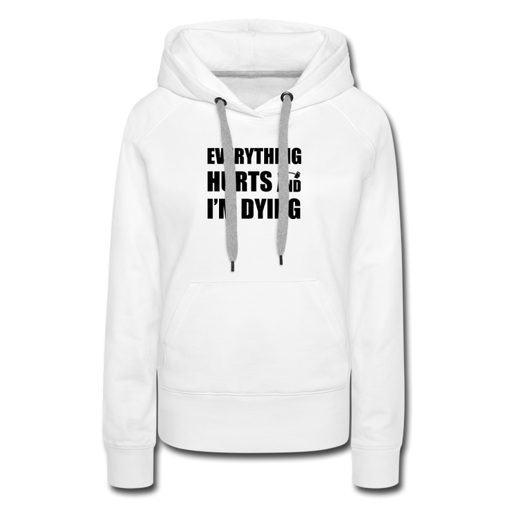 Hoodie - Everything - white