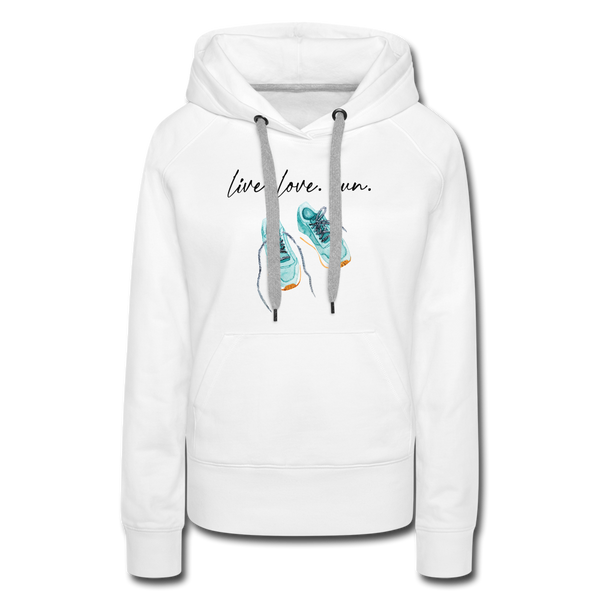 Hoodie - Live - white