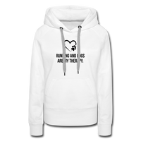 Hoodie - Therapy - white