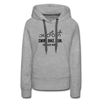 Hoodie - Swim - heather grey