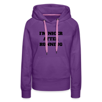 Hoodie - Running - purple