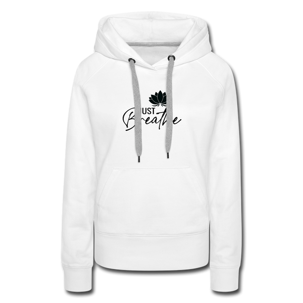 Hoodie - Breathe - white