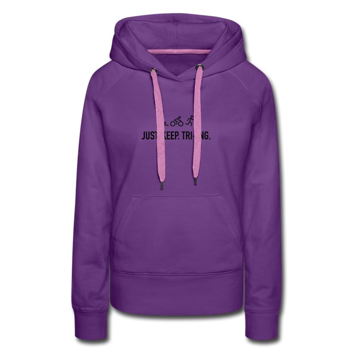 Hoodie - Tri-Ing - purple