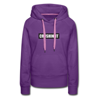 Hoodie - Crushin - purple