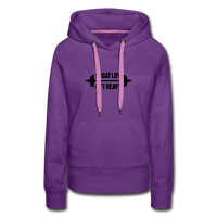 Hoodie - Squat - purple