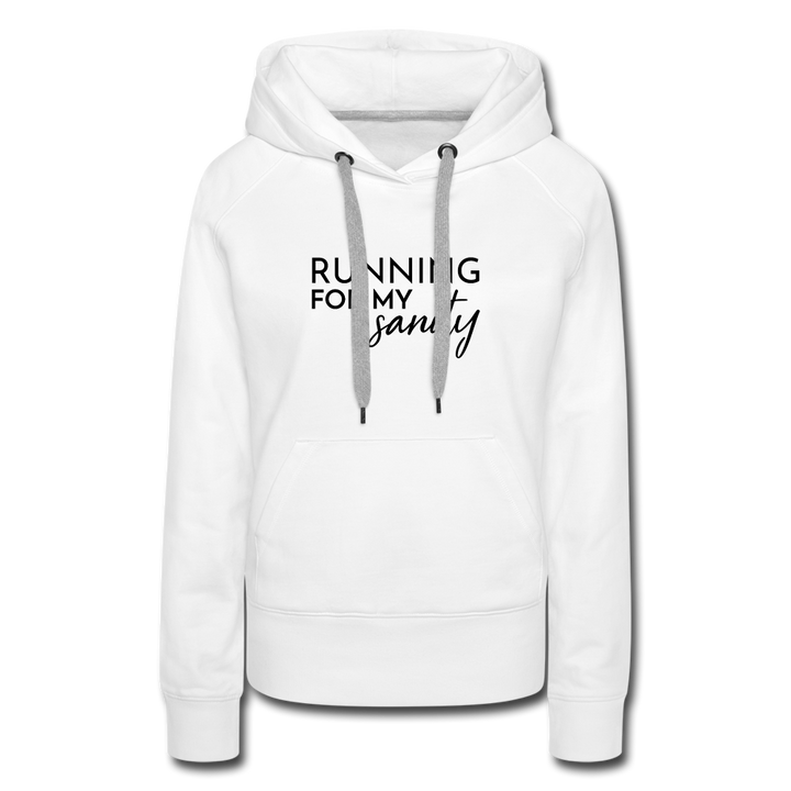 Hoodie - Sanity - white