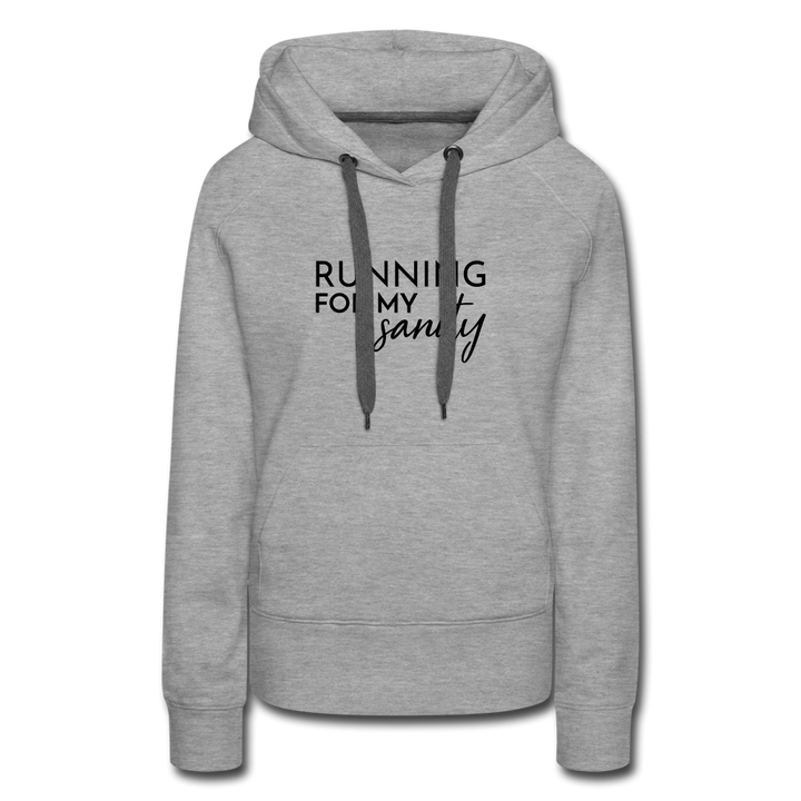 Hoodie - Sanity - heather grey