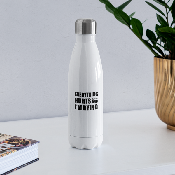 Water Bottle - Everything - white