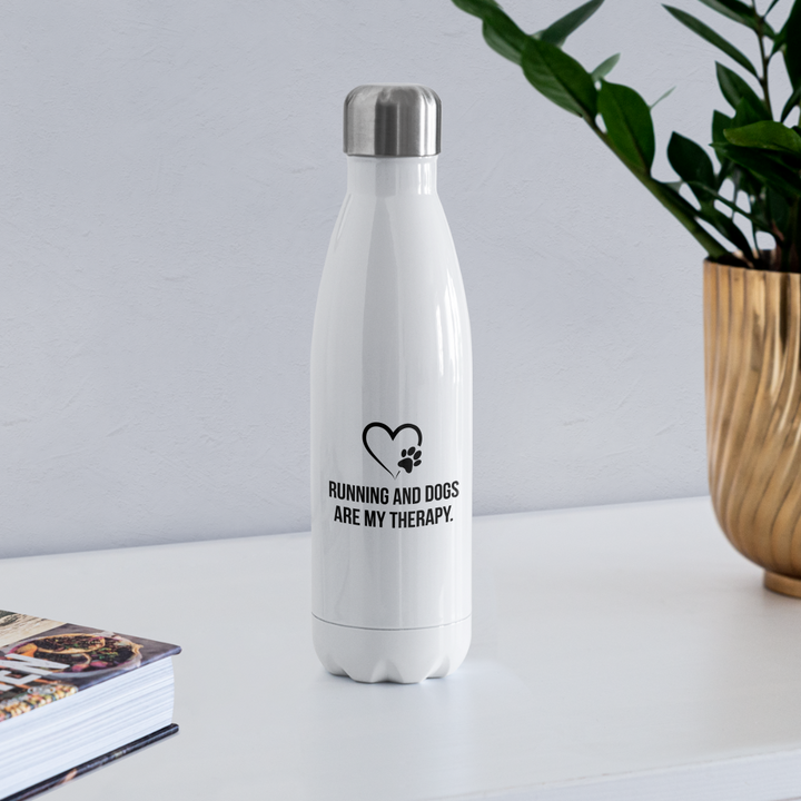 Stainless 17 FL Oz custom water bottle with an inspirational