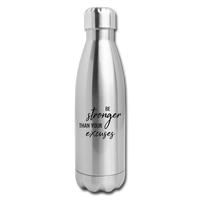 Water Bottle - Stronger - silver