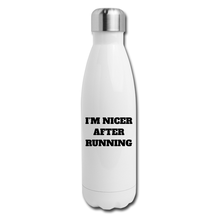 Water Bottle - Nicer - white