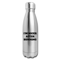 Water Bottle - Nicer - silver