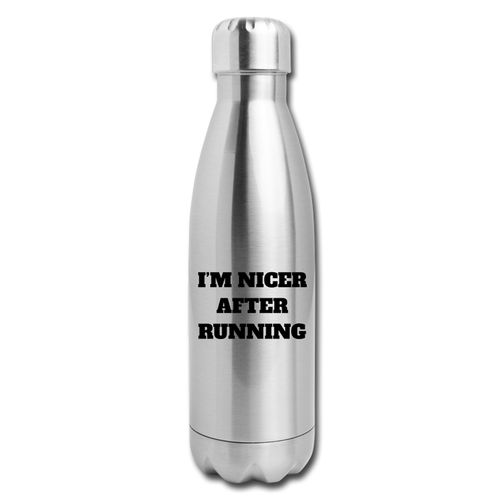 Water Bottle - Nicer - silver