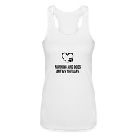 Women’s Performance Racerback Tank Top - white