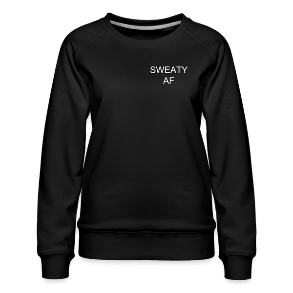 Sweatshirt - Sweaty AF - black