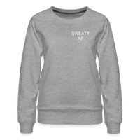 Sweatshirt - Sweaty AF - heather grey